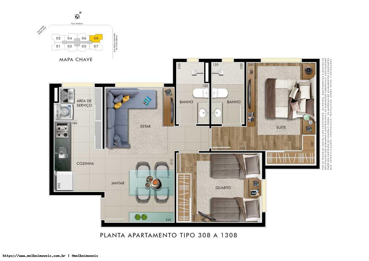 Apartamento, 2 quartos - Foto 40