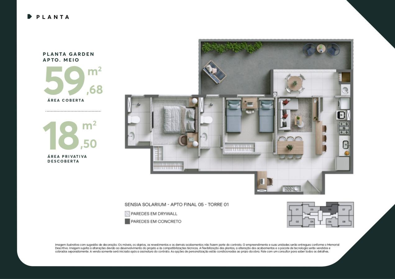 Apartamento, 2 quartos - Foto 42