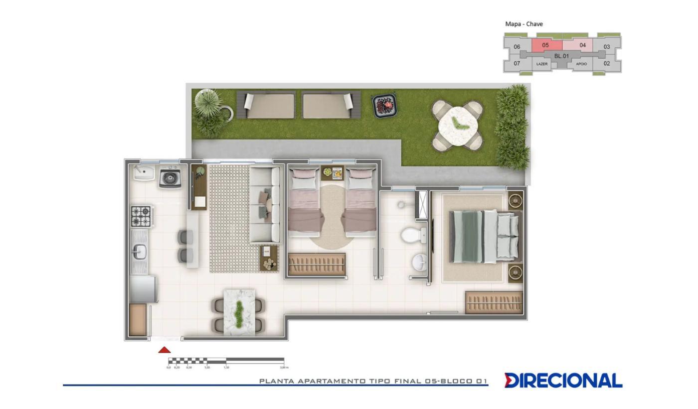 Apartamento, 2 quartos - Foto 20