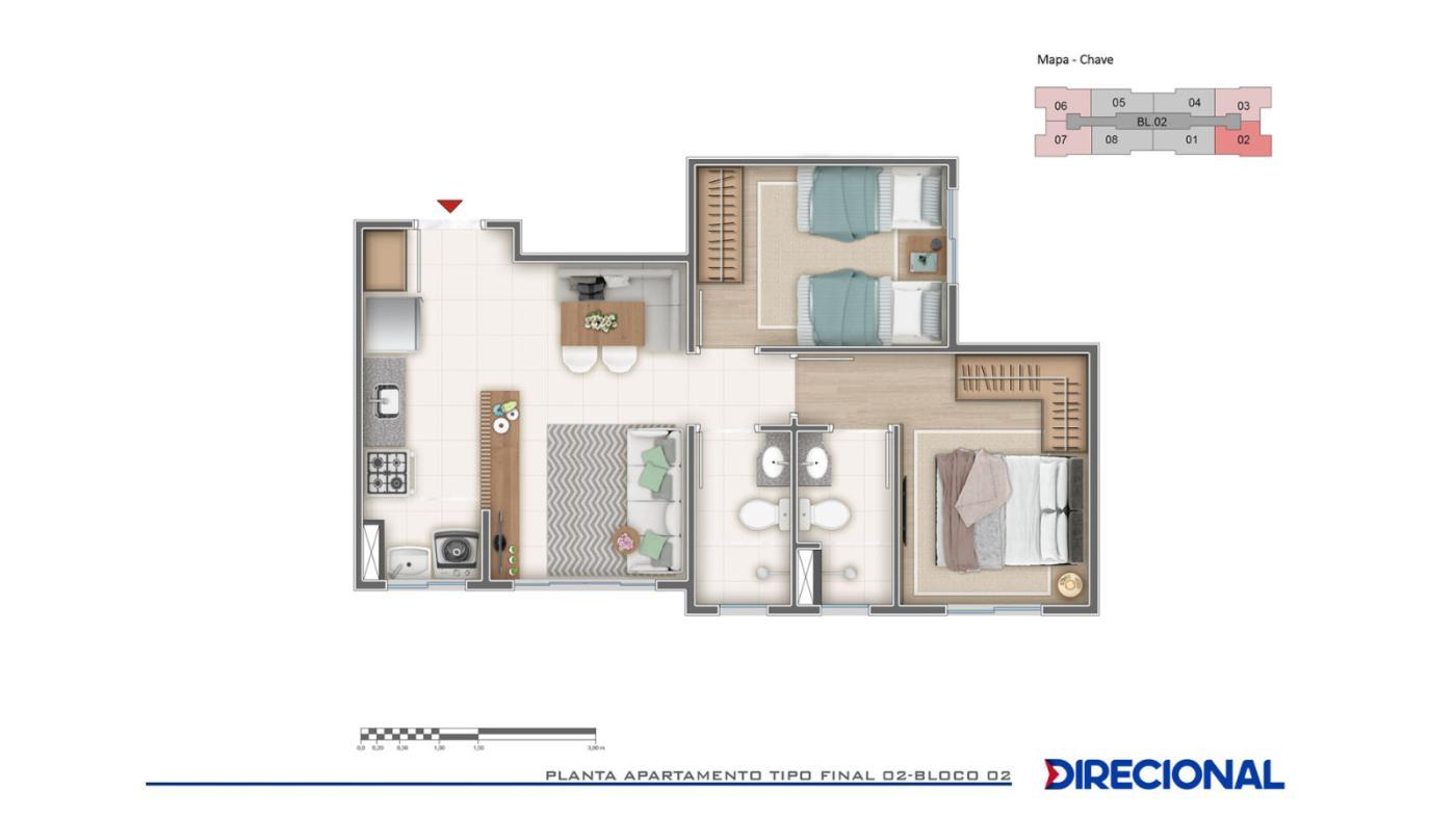 Apartamento, 2 quartos - Foto 16