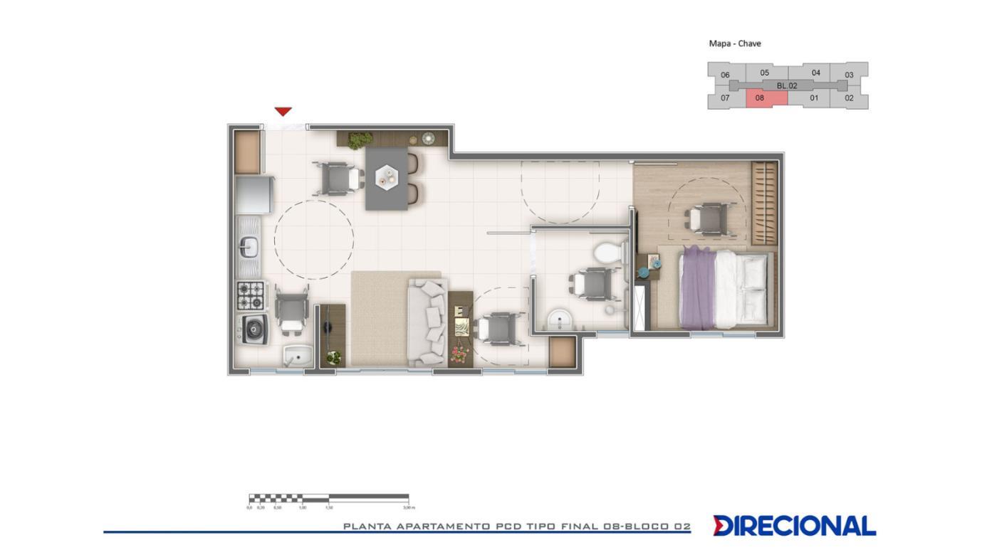 Apartamento, 2 quartos - Foto 17