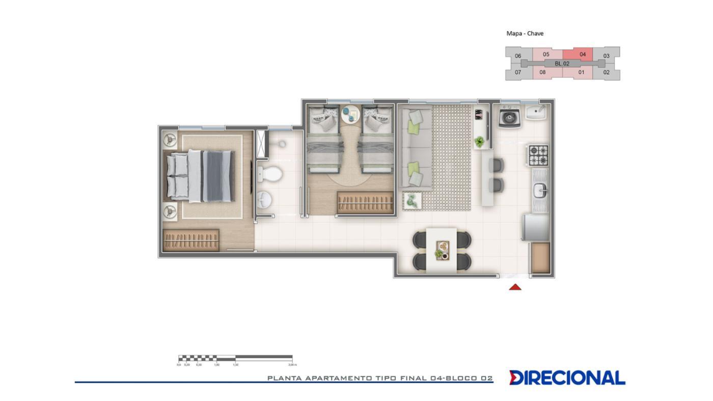 Apartamento, 2 quartos - Foto 18