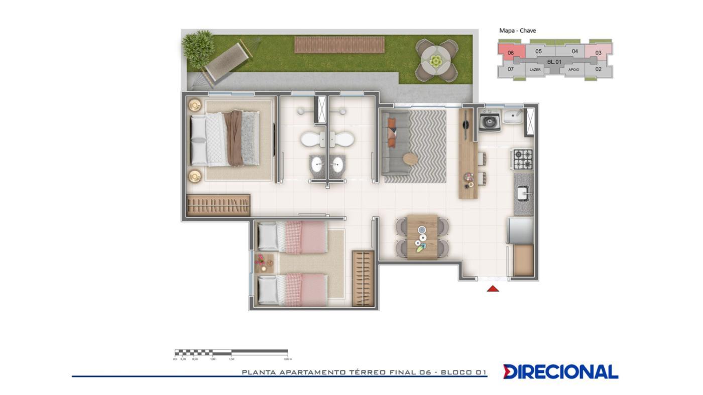 Apartamento, 2 quartos - Foto 21