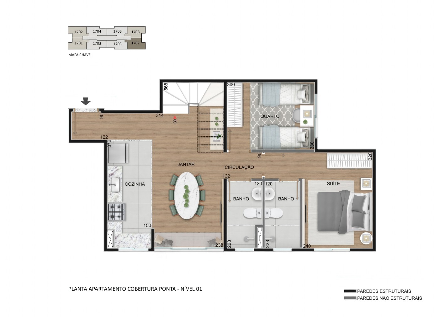 Apartamento, 2 quartos - Foto 33