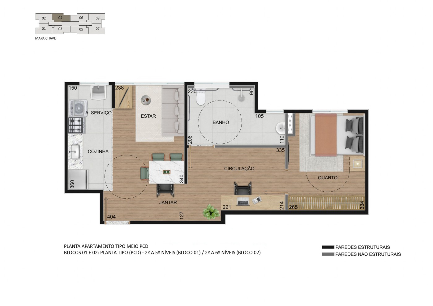 Apartamento, 2 quartos - Foto 36