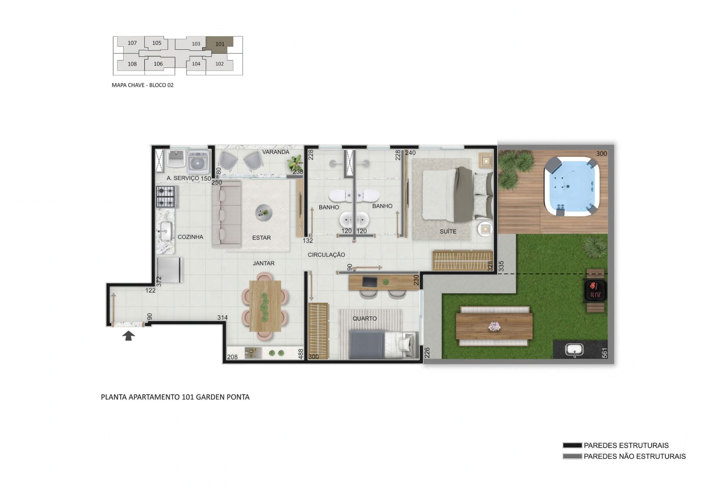 Apartamento, 2 quartos - Foto 40