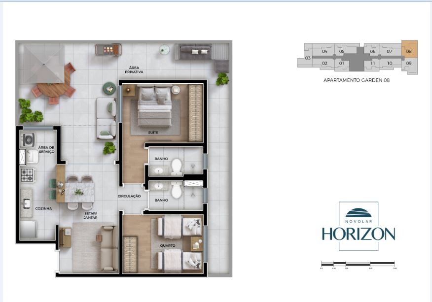 Apartamento, 2 quartos - Foto 23