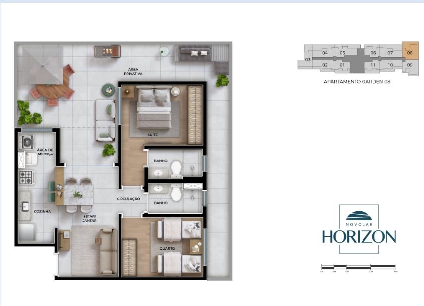 Apartamento, 2 quartos - Foto 24