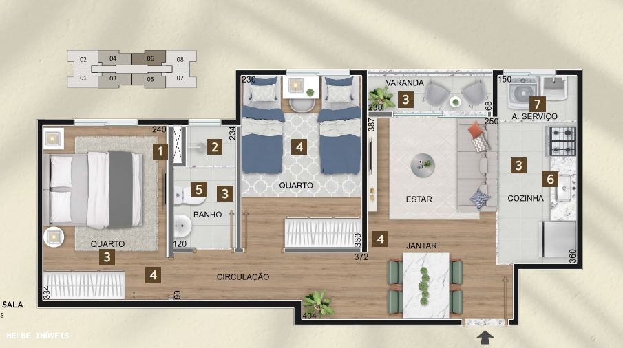 Apartamento, 2 quartos - Foto 31