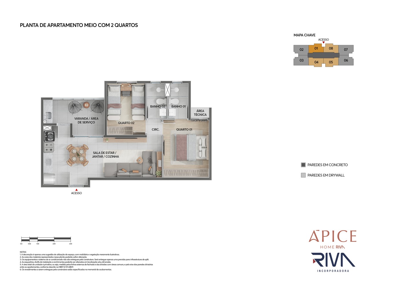Apartamento, 2 quartos - Foto 14