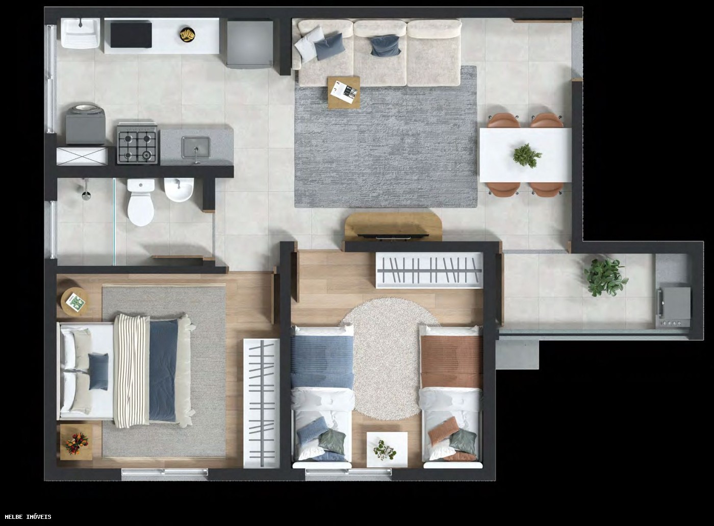 Apartamento, 2 quartos - Foto 18