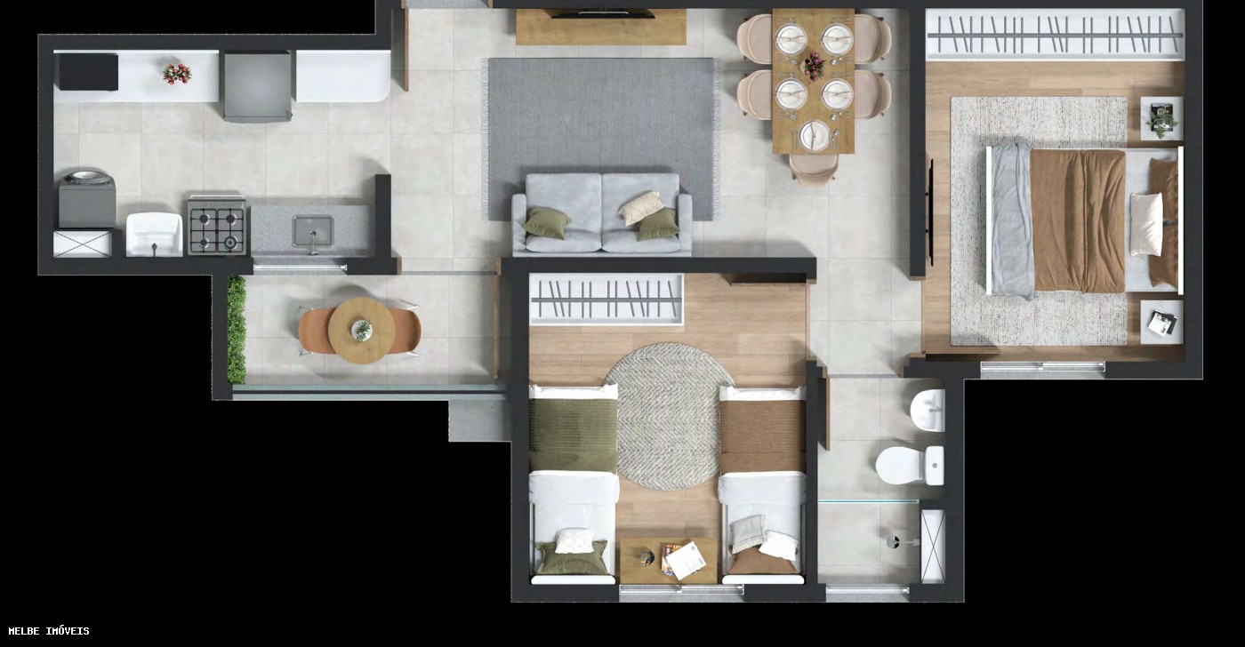 Apartamento, 2 quartos - Foto 21