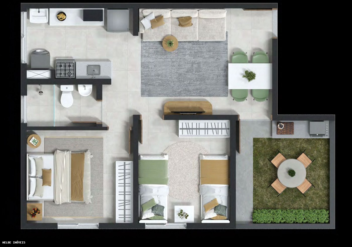 Apartamento, 2 quartos - Foto 20