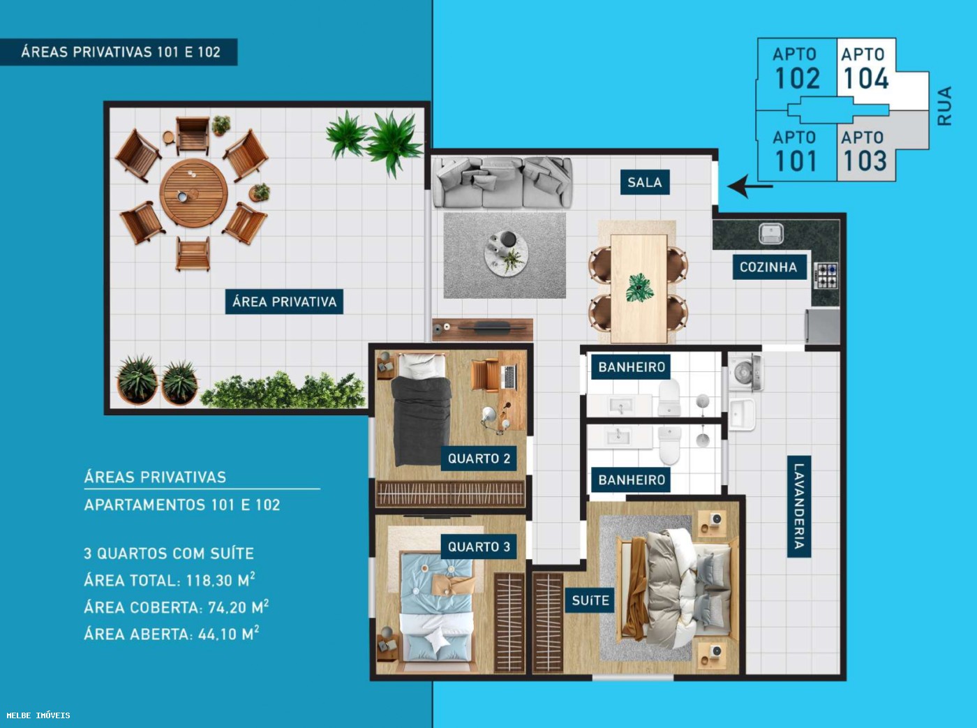 Apartamento, 3 quartos - Foto 8