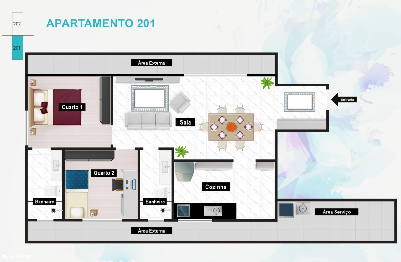 Apartamento, 2 quartos - Foto 12
