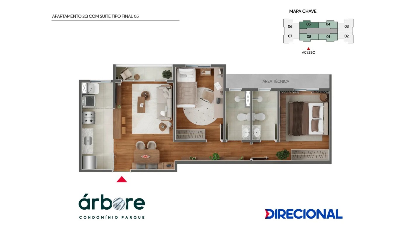 Apartamento, 2 quartos - Foto 17