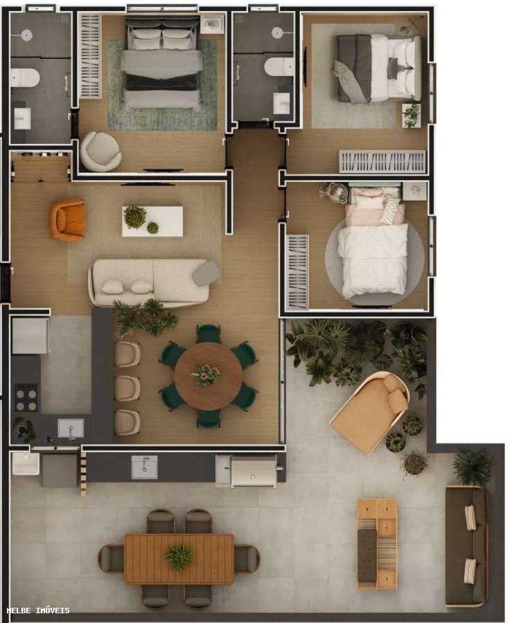 Apartamento, 2 quartos - Foto 17