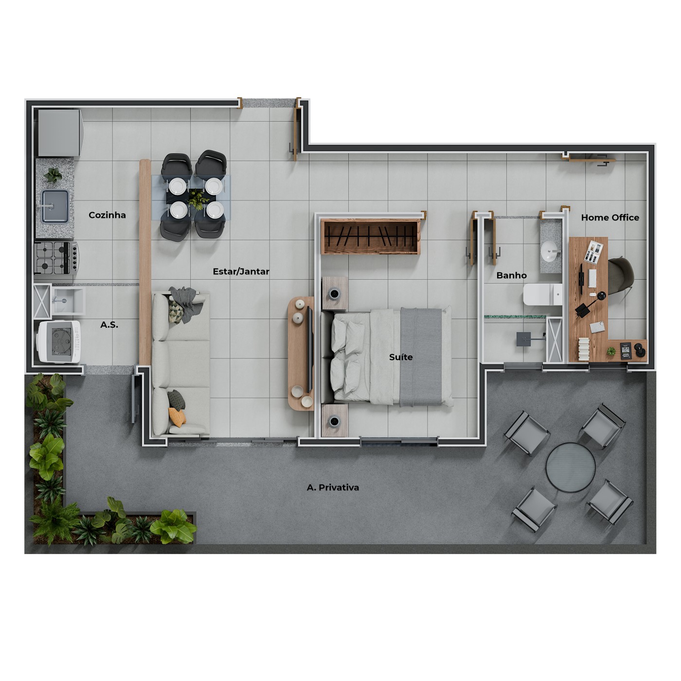 Apartamento, 2 quartos - Foto 32