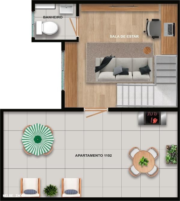 Apartamento, 2 quartos - Foto 20