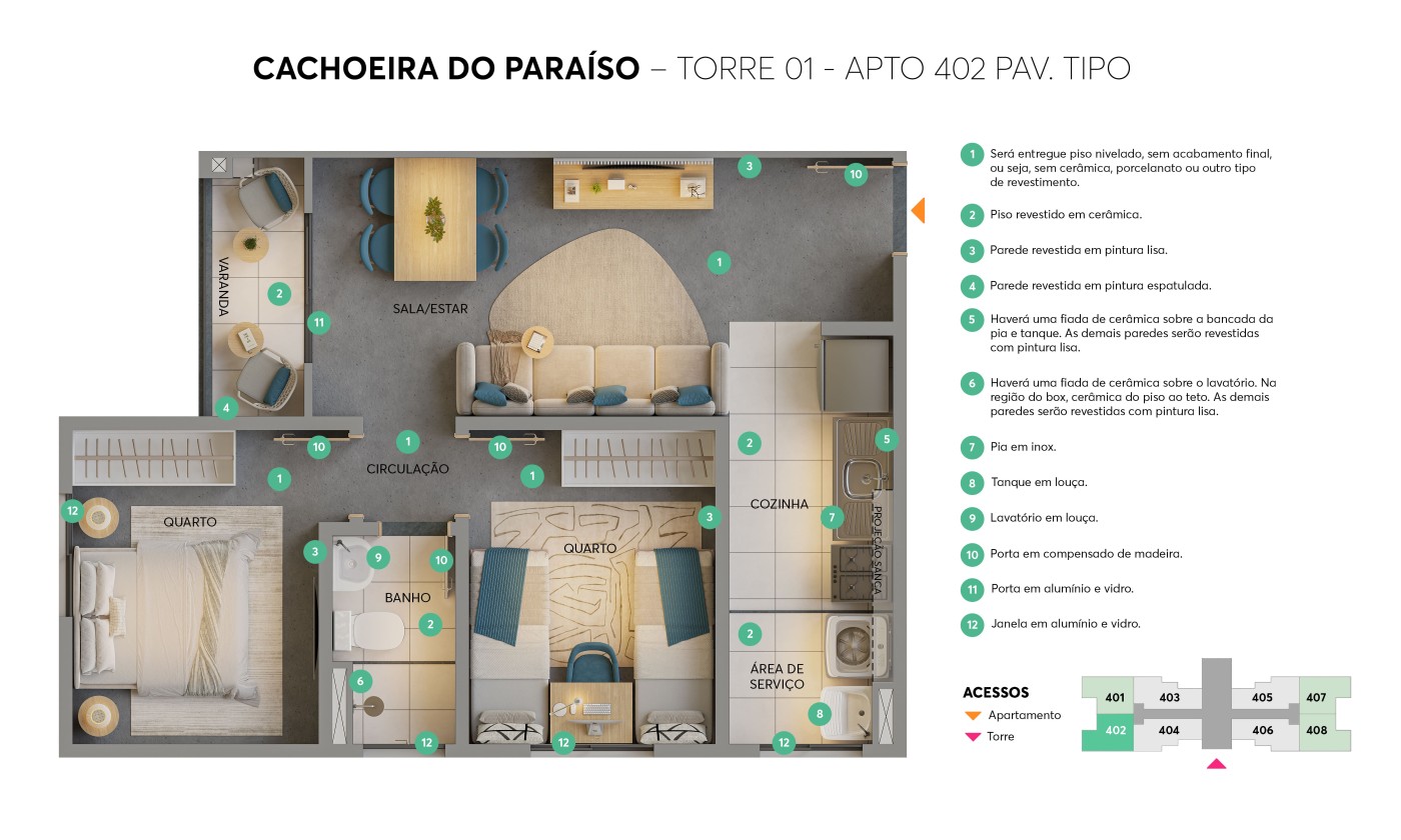 Apartamento, 2 quartos - Foto 18