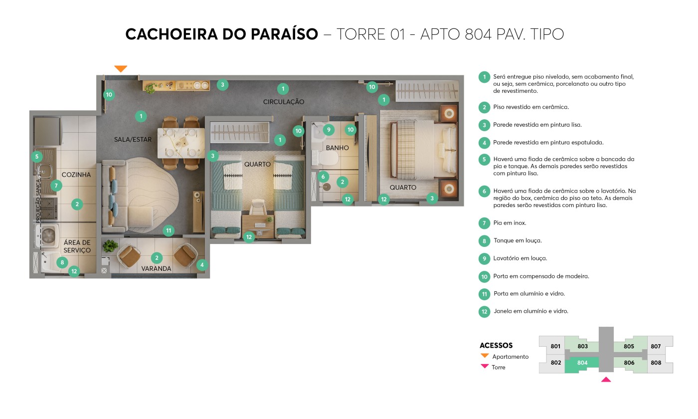 Apartamento, 2 quartos - Foto 19